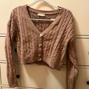 Altar’d State brown Sweater set